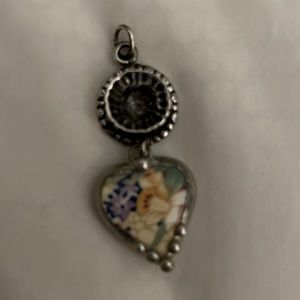 Broken china pendant